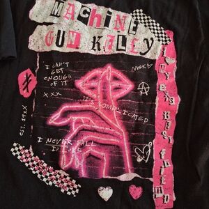 Black Graphic Kids Shirt